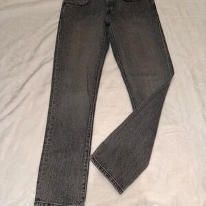 Levi's Men's Charcoal Straight Jeans